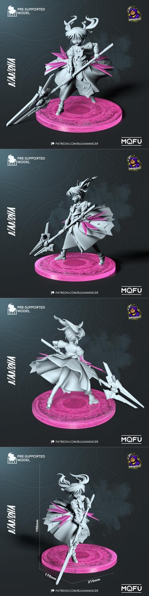 Nanoha - Bulkamancer – 3D Print