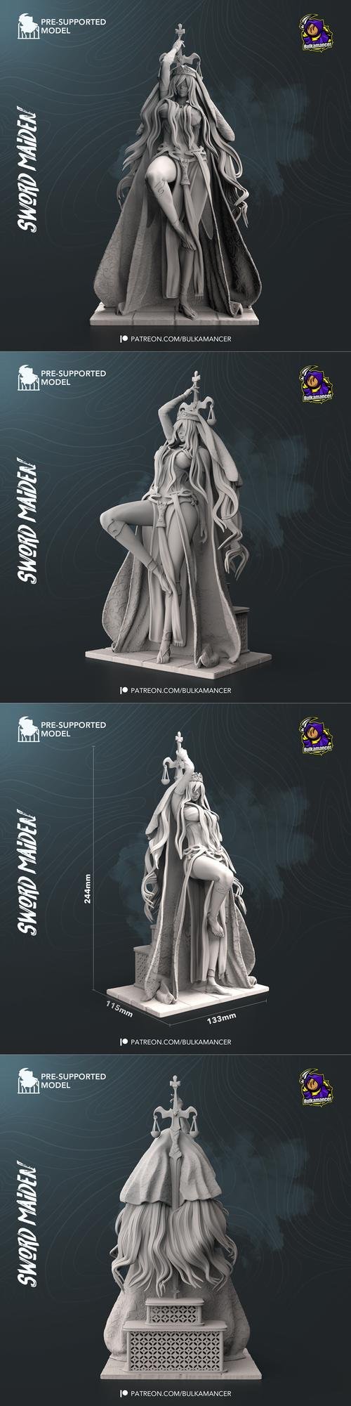 Sword Maiden(Goblin Slayer) - Bulkamancer – 3D Print