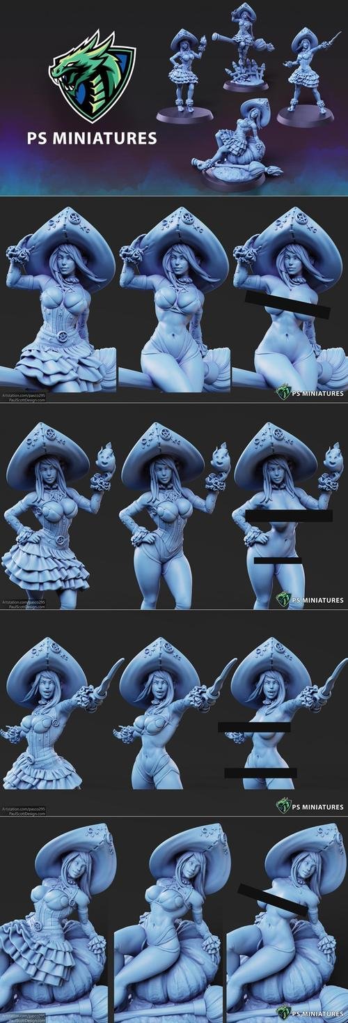 Witch Elves Bundle December 2022 – 3D Print