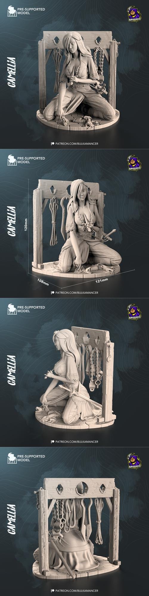 Camellia - Bulkamancer – 3D Print