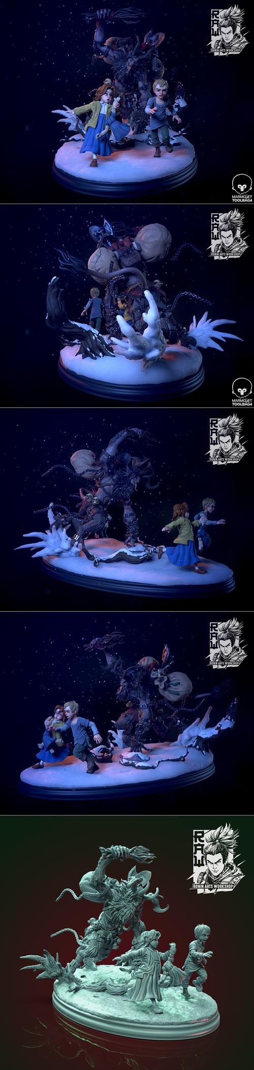 Monster Kramppus – 3D Print