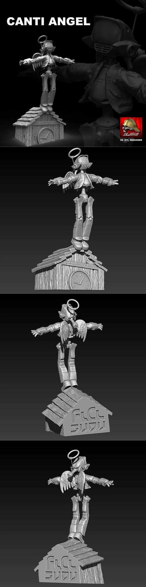 Canti Angel from cooly cooly anime – 3D Print