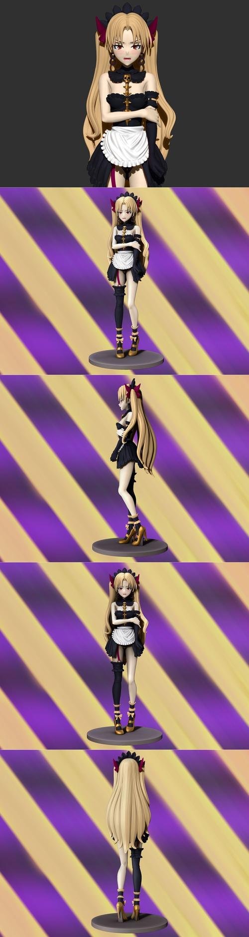 Ereshkigal Rin Maid – 3D Print