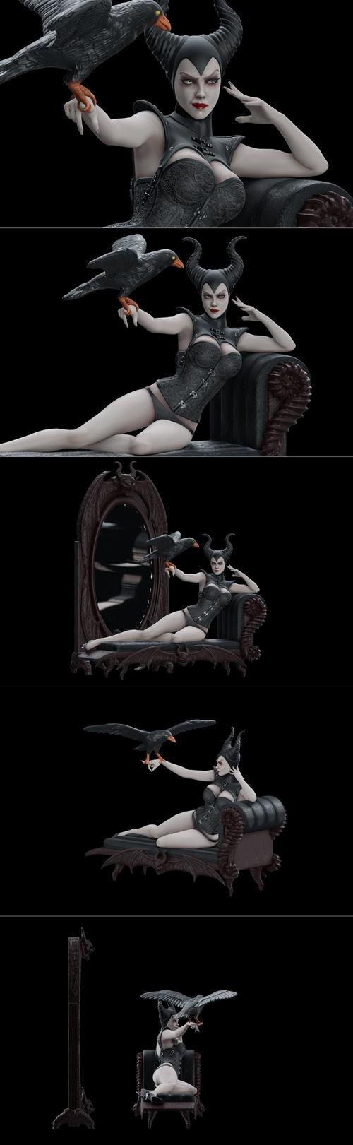 Maleficent – 3D Print