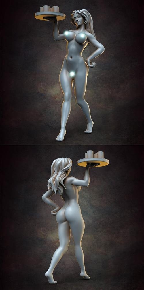 Barmaid A – 3D Print