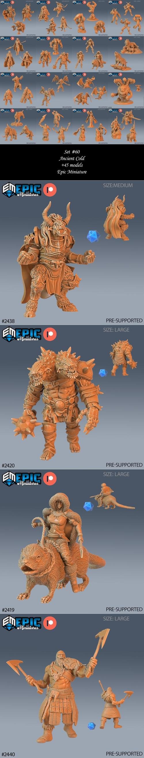 Epic Miniatures - Ancient Cold - Incoming – 3D Print