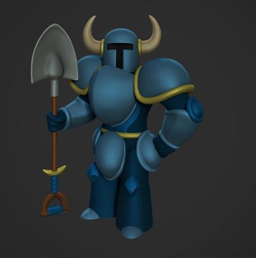 Shovel Knight – 3D Print