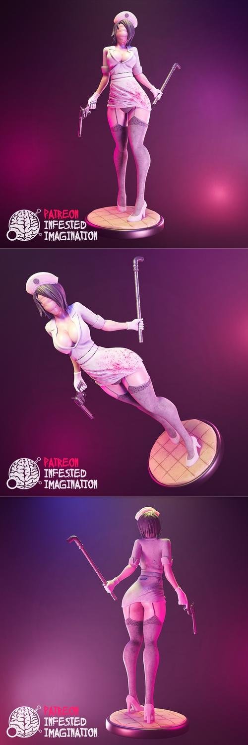 Silent Hill Nurse – 3D Print