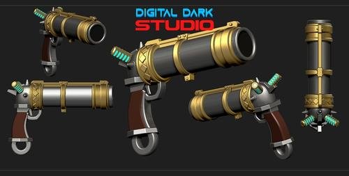 Zap Blaster from Jinx – 3D Print