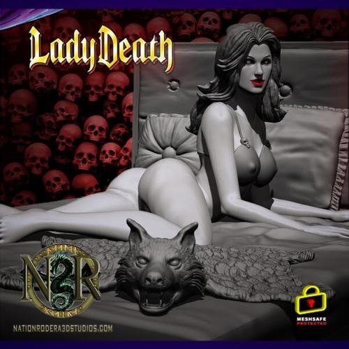 Lady Death Boudoir – 3D Print
