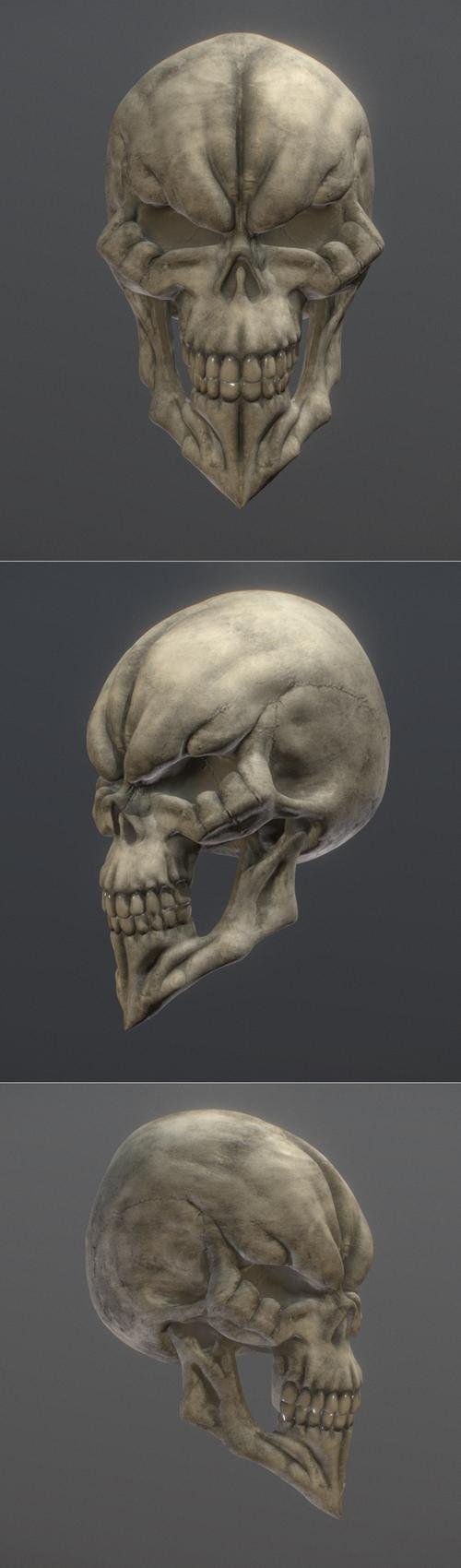King of the Dead Skull – 3D Print