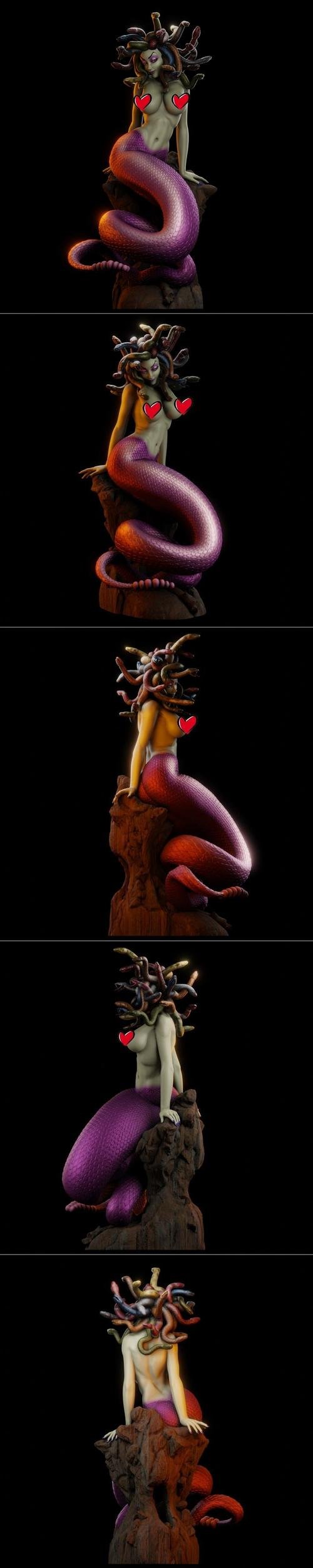 Medusa PinUp – 3D Print