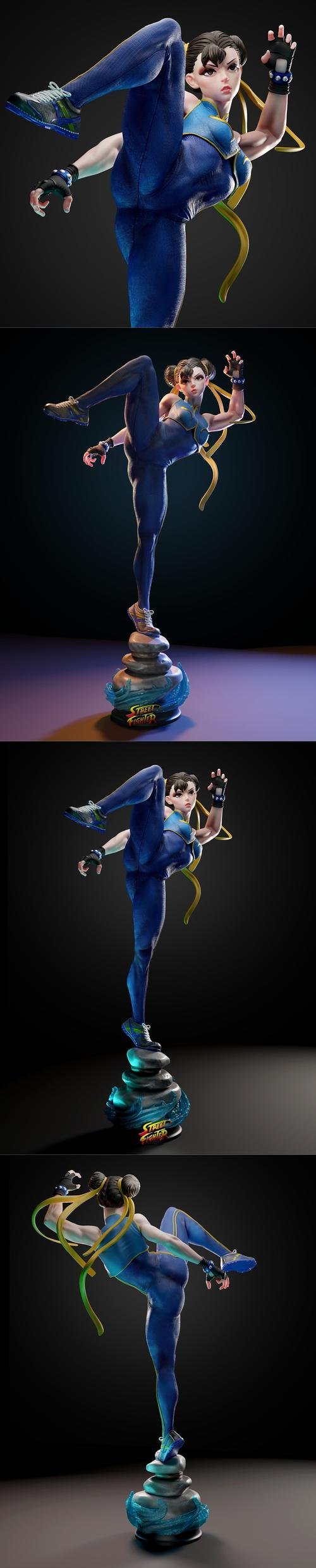 Chun-Li - Street Fighter – 3D Print