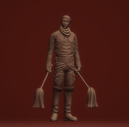 Levi Ackerman 04 – 3D Print