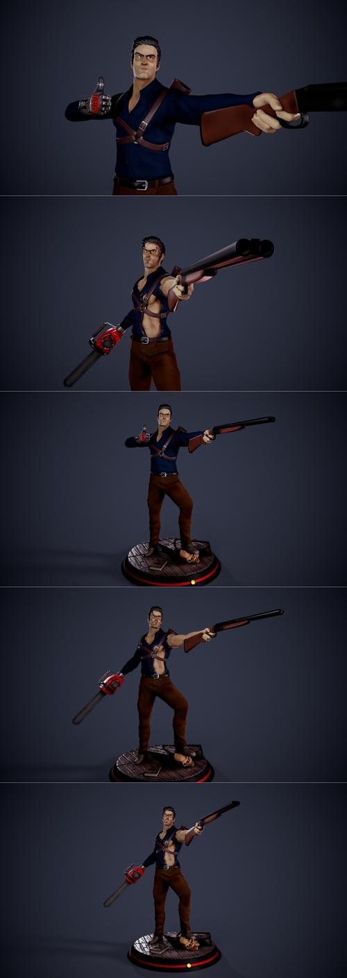 Ash Williams – 3D Print