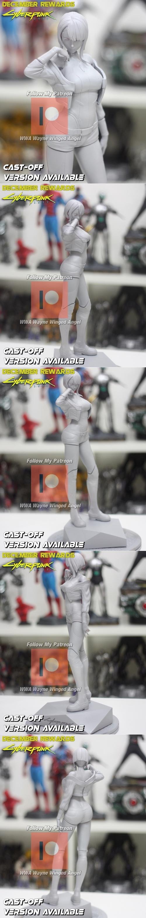 Cyberpunk Edgerunner Lucy (December 2022) – 3D Print