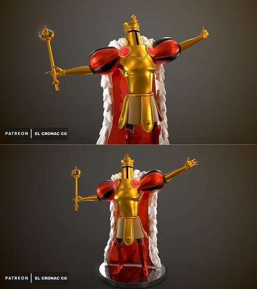 King Knight – 3D Print