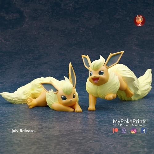 MyPokePrints - Flareon – 3D Print