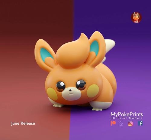 MyPokePrints - Pawmi – 3D Print