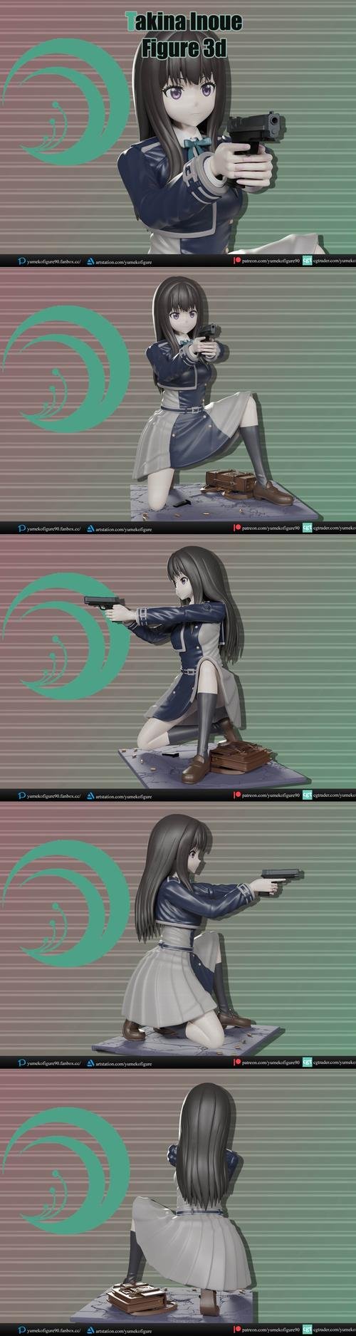 Takina Inoue figure – 3D Print