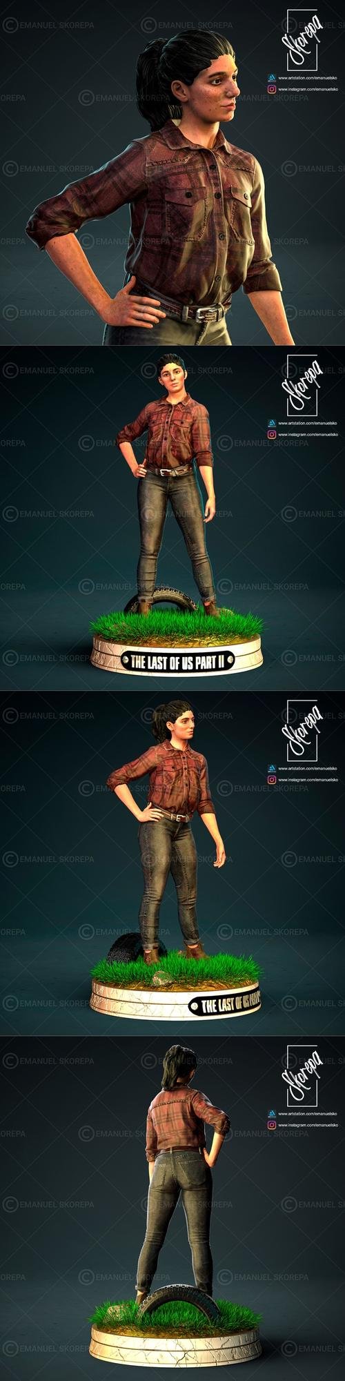 Dina - The Last of Us Part 2 – 3D Print