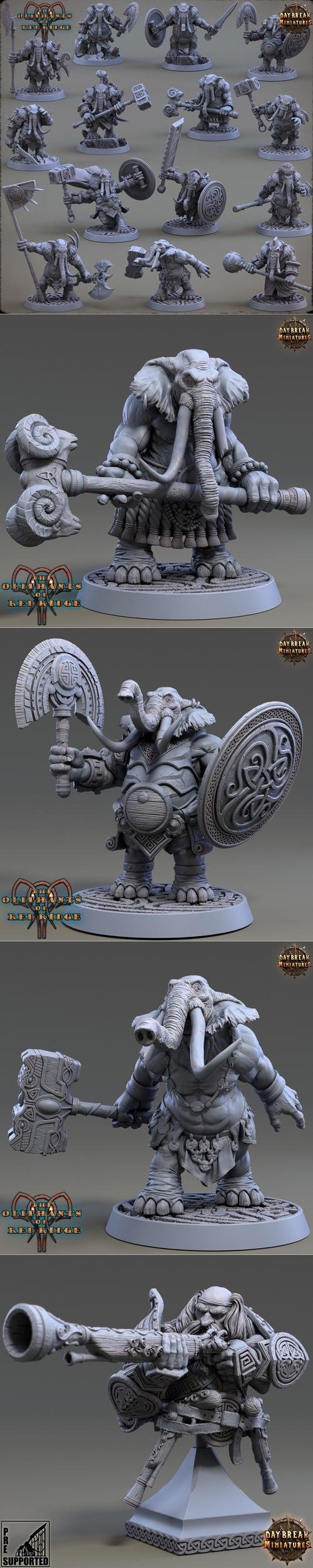 Daybreak - The Oliphants of Red Ridge November 2022 – 3D Print