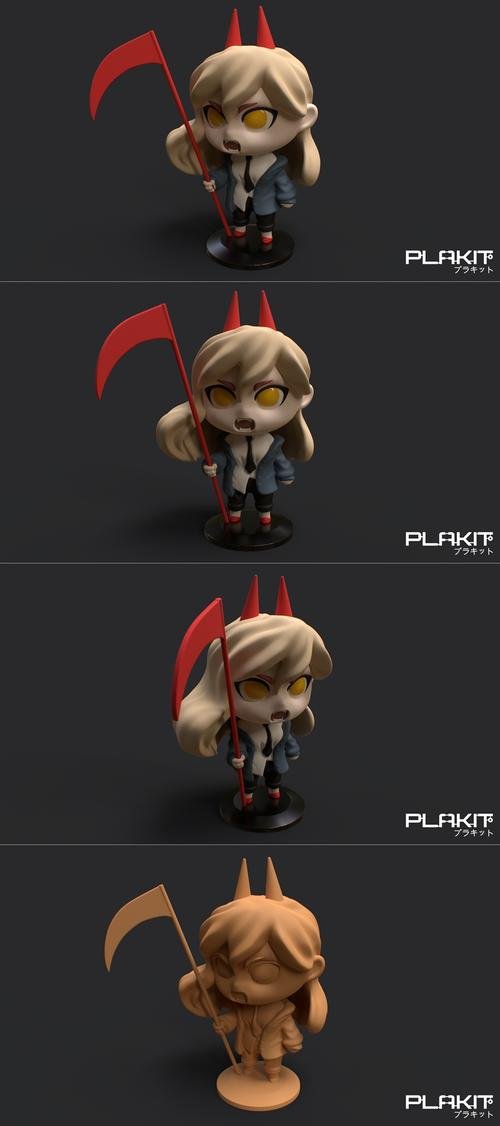 PlaKit - Chainsaw Man POWER – 3D Print