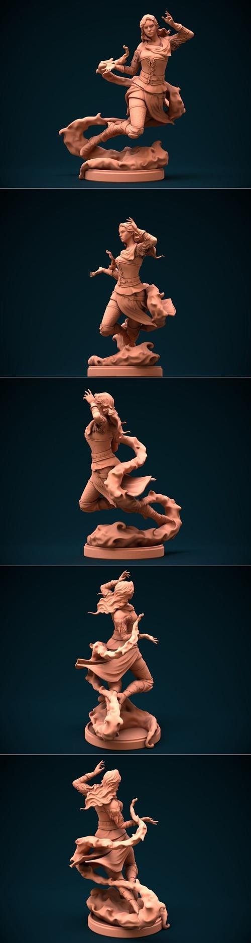 Yennefer of vengerberg – 3D Print