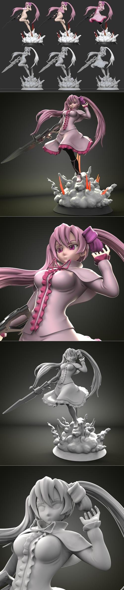 Mine Akame Full – 3D Print