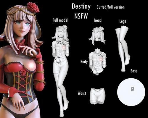 Destiny NSFW Version – 3D Print