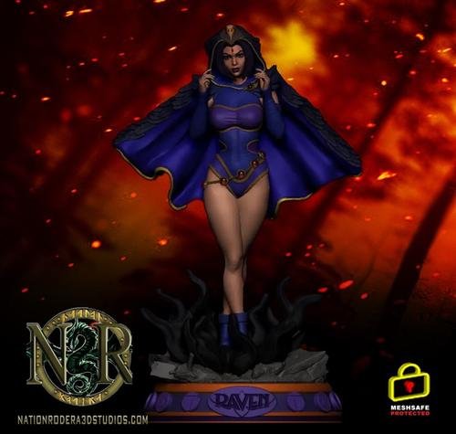 Raven and NSFW Version – 3D Print
