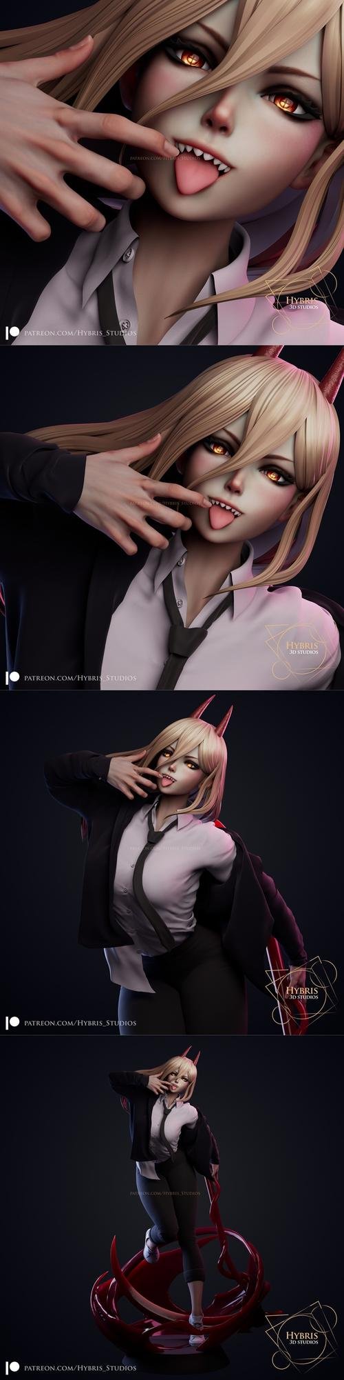 Chainsaw Man - Power – 3D Print