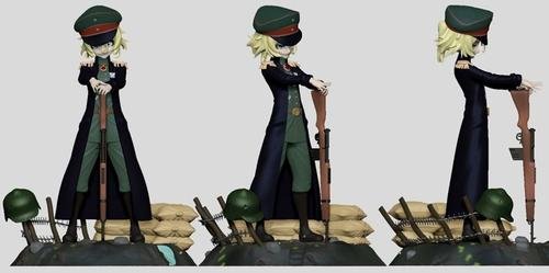 Tanya The Evil – 3D Print