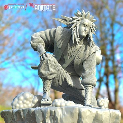 Jiraiya my Animate hero – 3D Print