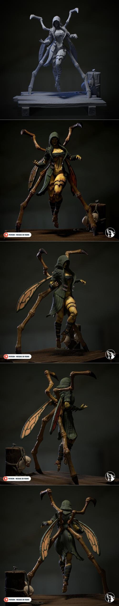 D-Vorah Mortal Kombat – 3D Print