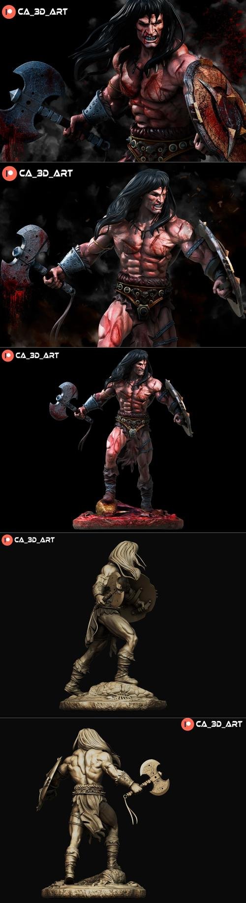 Ca 3d art - Conan – 3D Print