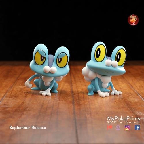 MyPokePrints - Froakie – 3D Print